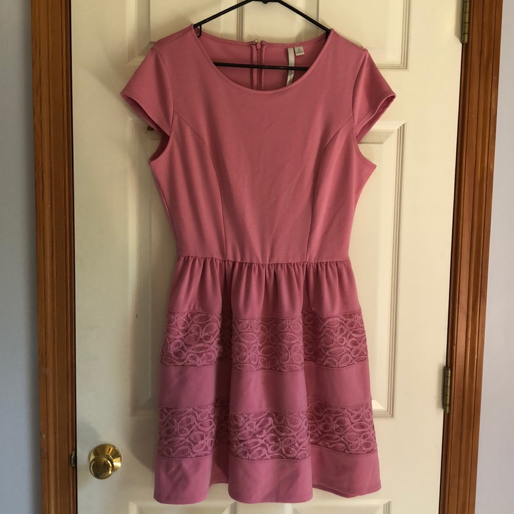 Pink Midi Dress